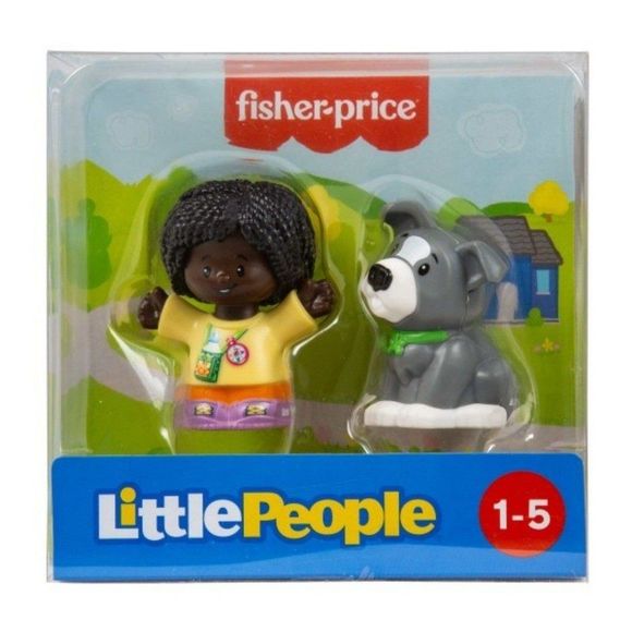 🎉 DOGGOS & KIDDOS FISHER-PRICE Kids & Dogs AFRICAN-AMERICAN HISPANIC POC - Picture 4 of 5